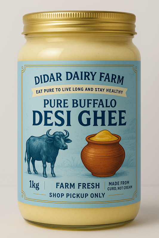 Pure Buffalo Desi Ghee – Didar Dairy Farm (Natural & Farm Fresh)